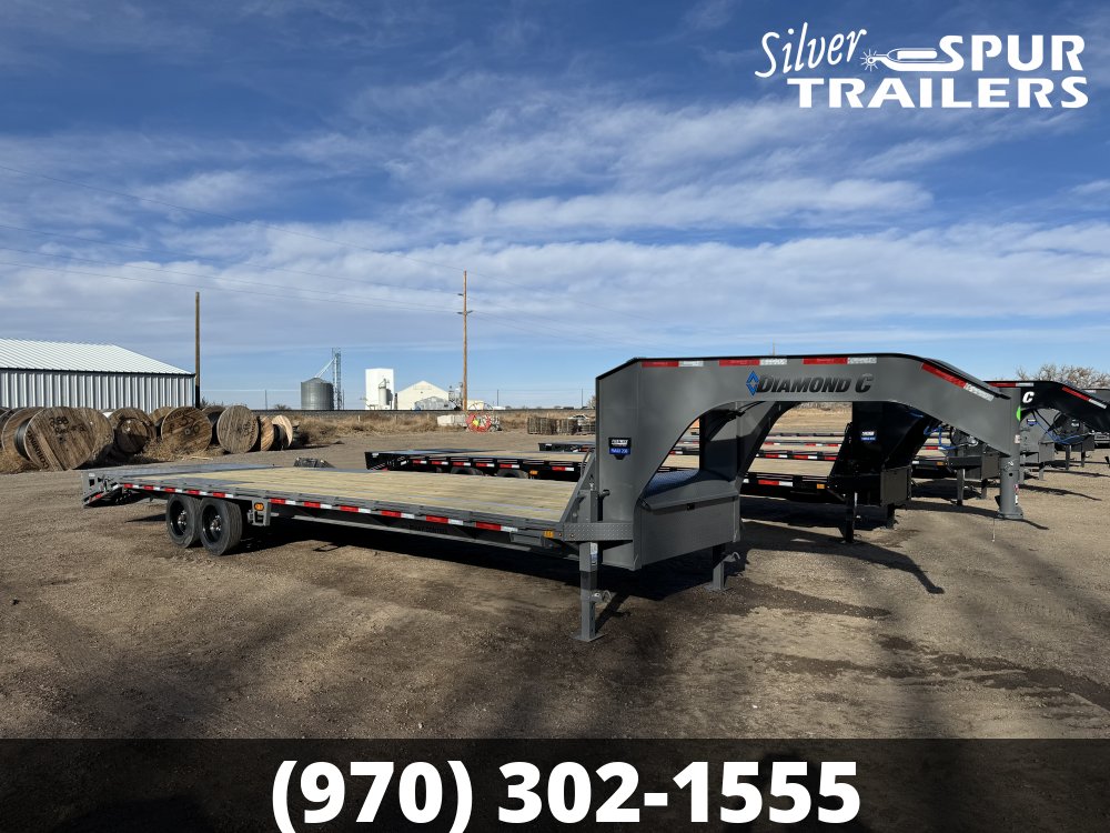 2025 Diamond C FMAX208 30x102 Max Ramp Gooseneck Trailer