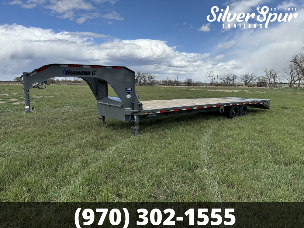 2025 Diamond C FMAX208 30x102 Max Ramp Gooseneck Trailer