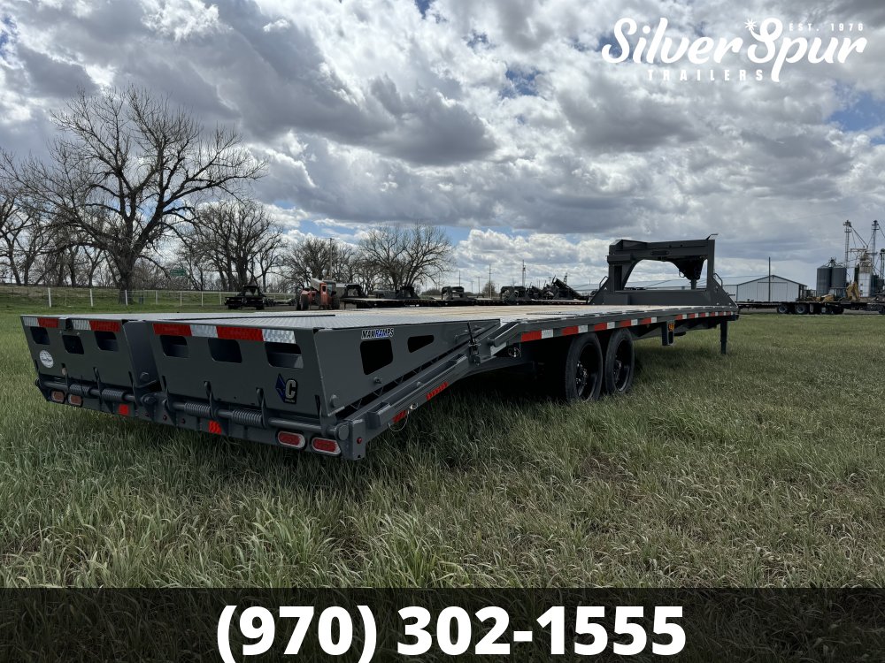 2025 Diamond C FMAX208 30x102 Max Ramp Gooseneck Trailer
