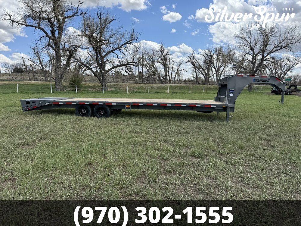 2025 Diamond C FMAX208 30x102 Max Ramp Gooseneck Trailer