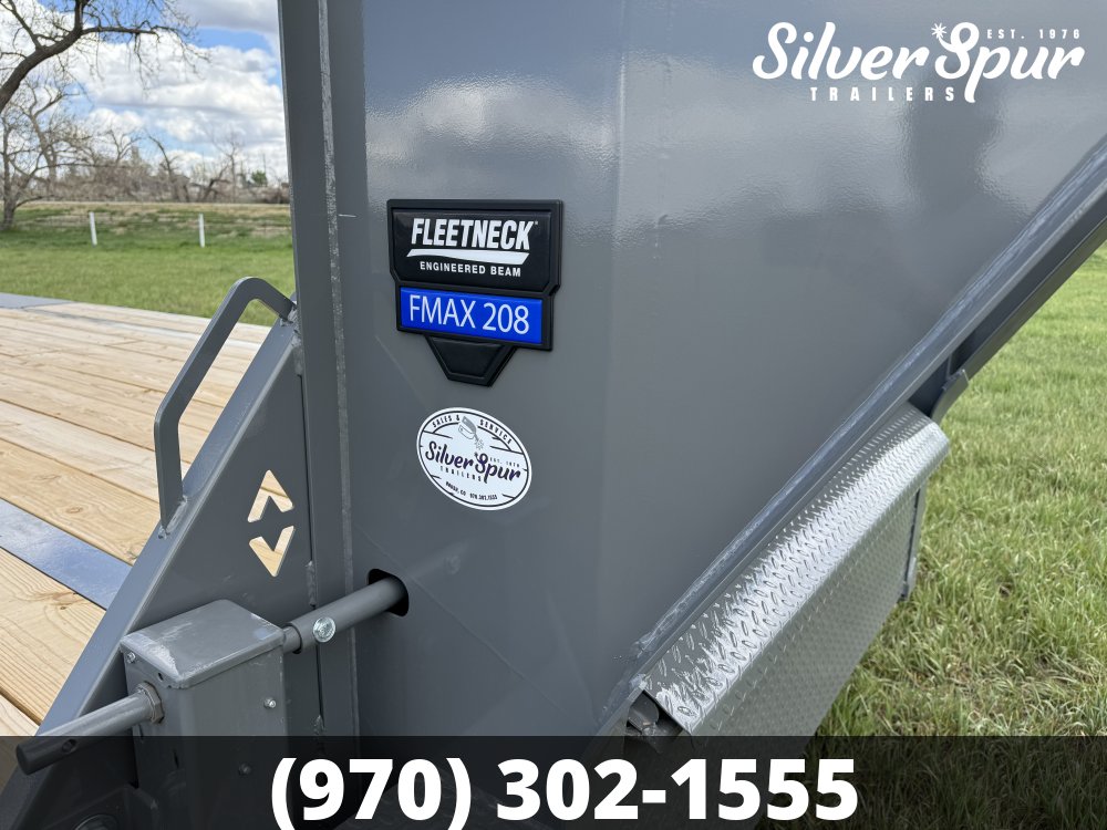 2025 Diamond C FMAX208 30x102 Max Ramp Gooseneck Trailer