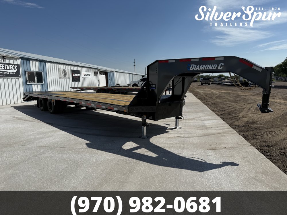 2026 Diamond C FMAX212 32x102 Max Ramp Gooseneck Trailer