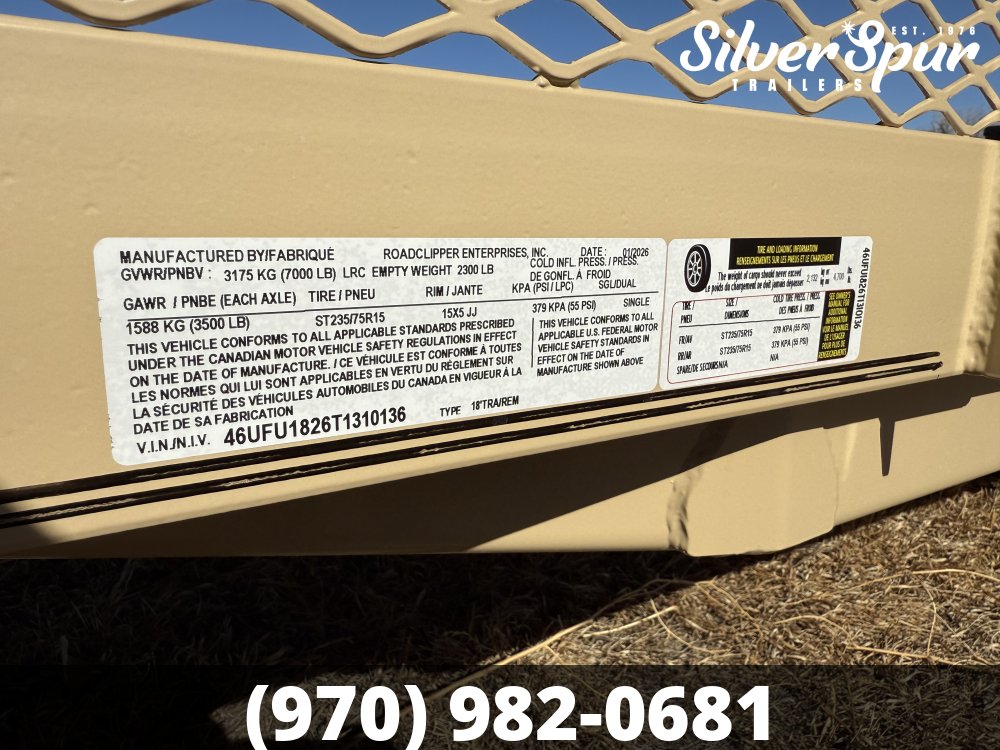 2026 Diamond C GTU235V 18x83 Venture Edition Utility Trailer