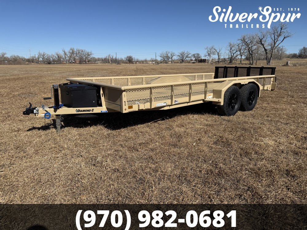 2026 Diamond C GTU235V 18x83 Venture Edition Utility Trailer