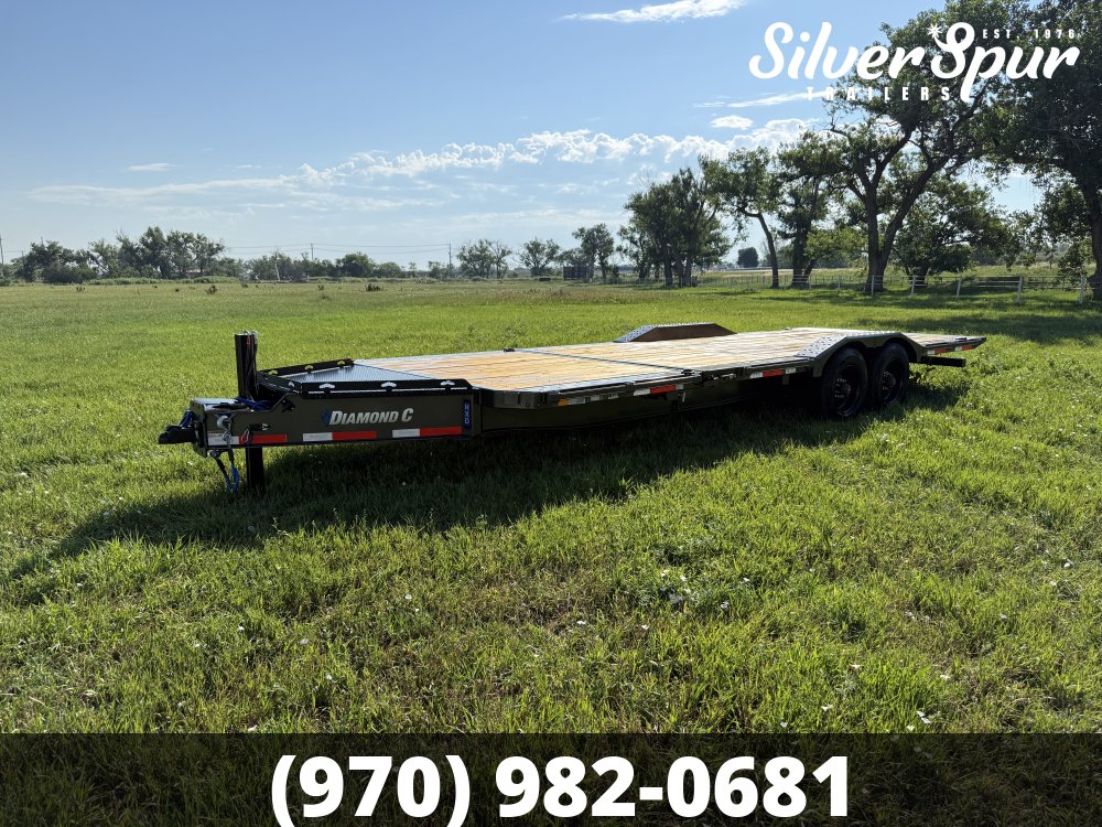 2026 Diamond C HXD210 24x102 Tilt Trailer Pro-Tilt