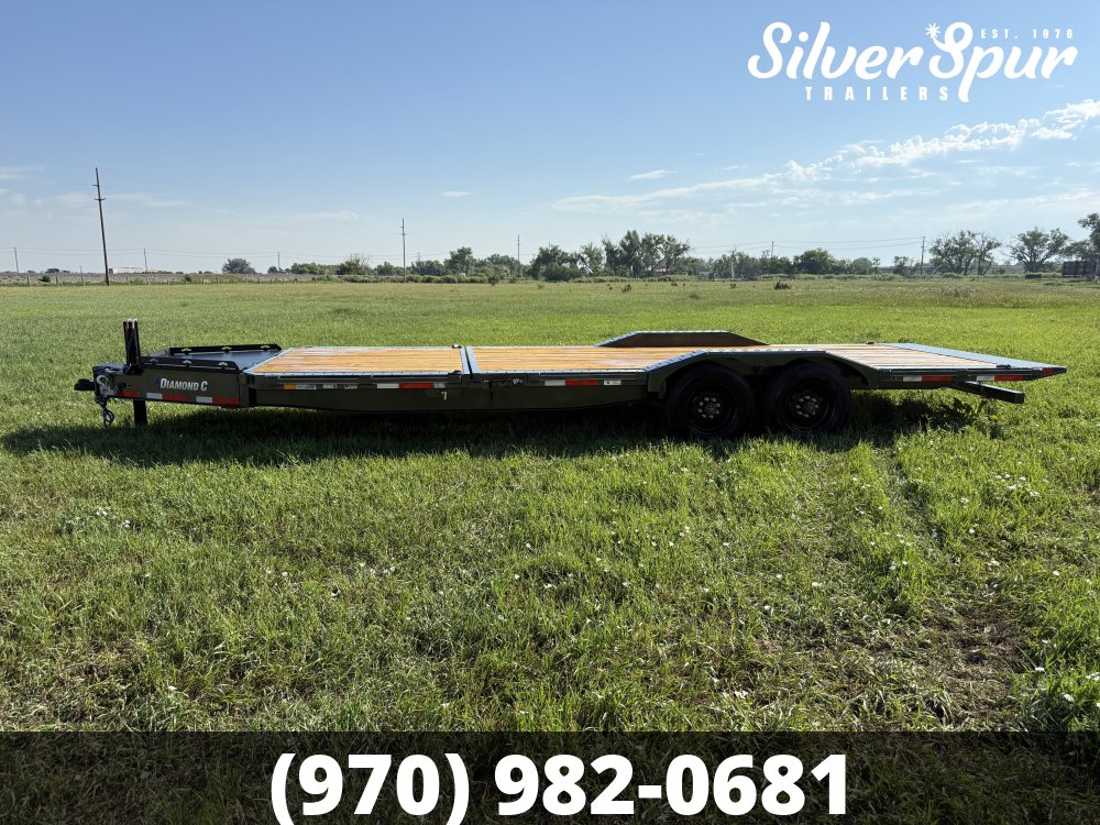 2026 Diamond C HXD210 24x102 Tilt Trailer Pro-Tilt