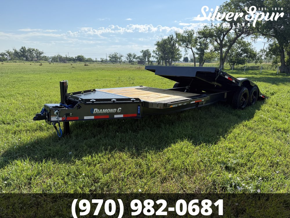 2026 Diamond C HXD210 24x102 Tilt Trailer Pro-Tilt