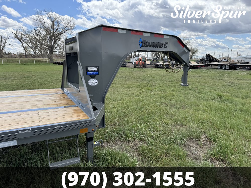 2025 Diamond C FMAX212 35x102 Max Ramp Gooseneck Trailer