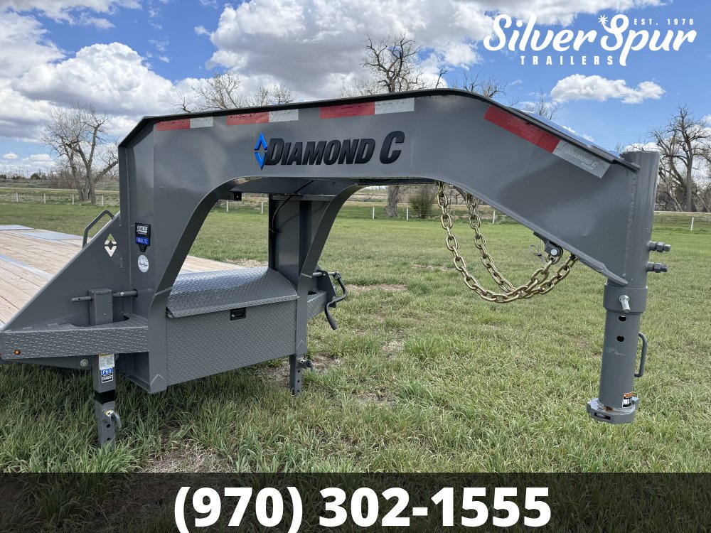 2025 Diamond C FMAX212 35x102 Max Ramp Gooseneck Trailer