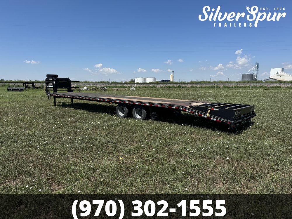 2019 Kaufman 40' Gooseneck Flatbed Trailer