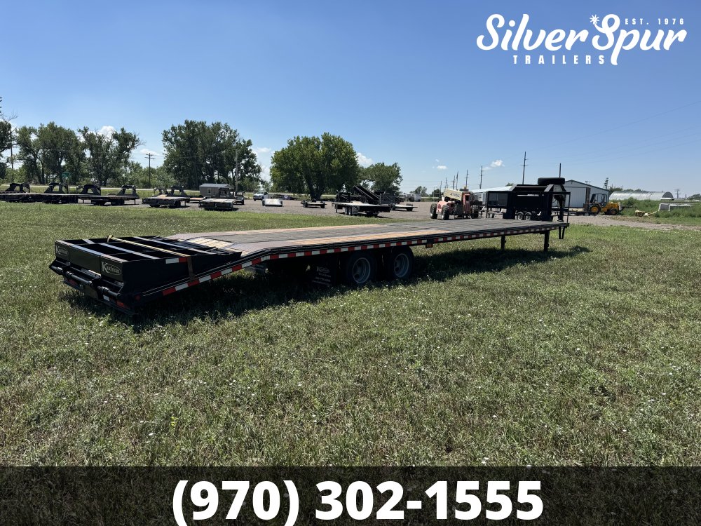 2019 Kaufman 40' Gooseneck Flatbed Trailer
