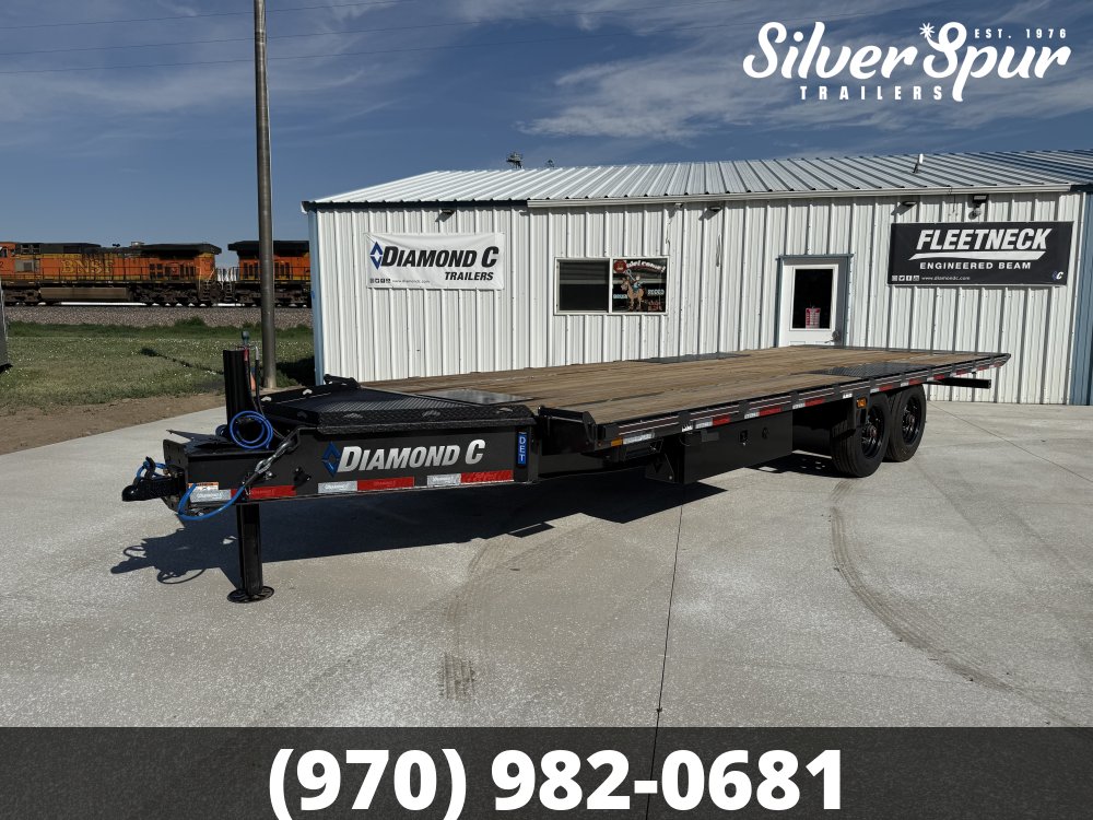 2026 Diamond C DET210 24x102 Deckover Tilt Trailer