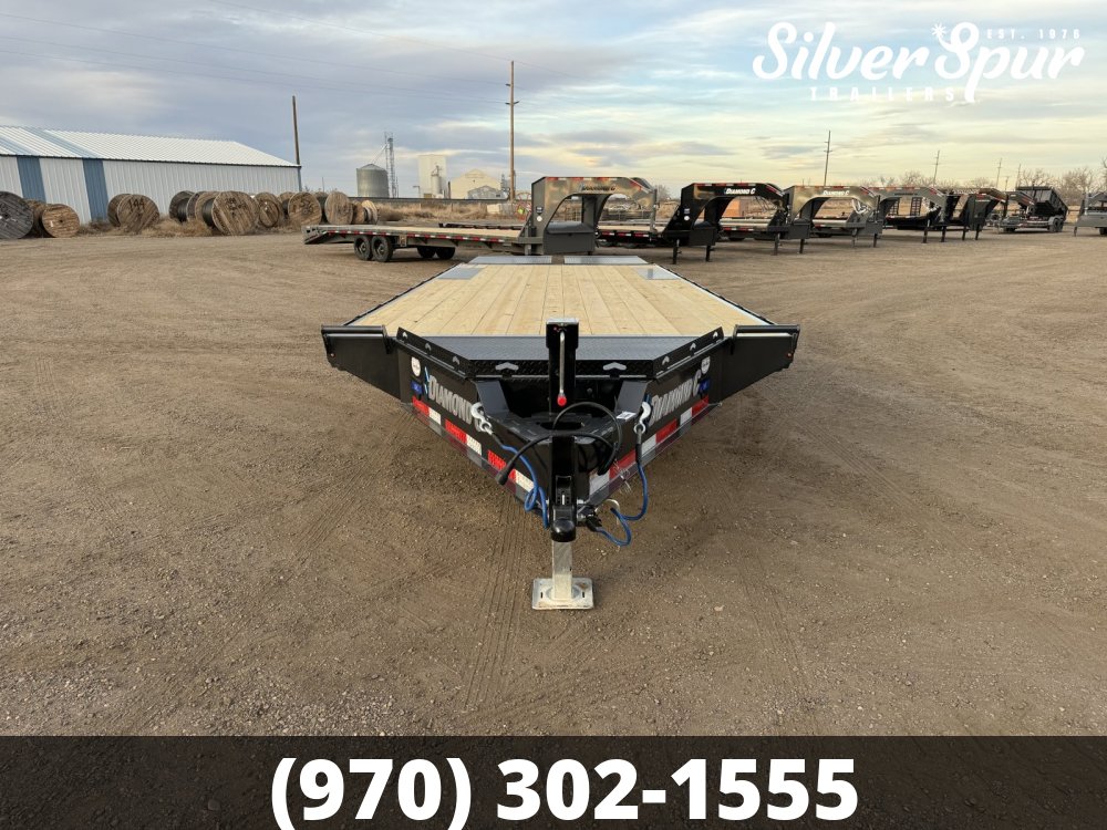 2025 Diamond DEC207 24x102 Max Ramp Deck Over Trailer