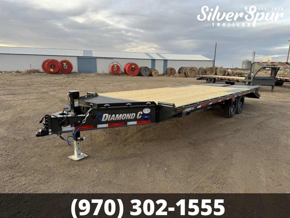 2025 Diamond DEC207 24x102 Max Ramp Deck Over Trailer