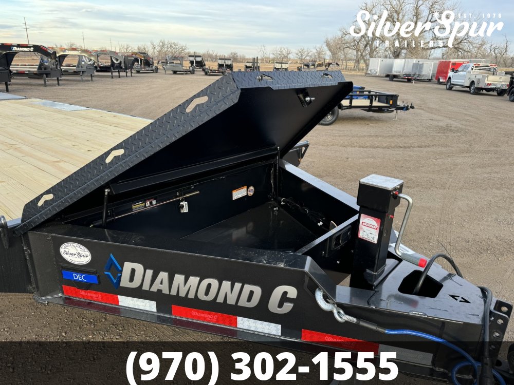 2025 Diamond DEC207 24x102 Max Ramp Deck Over Trailer