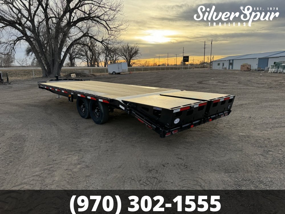 2025 Diamond DEC207 24x102 Max Ramp Deck Over Trailer