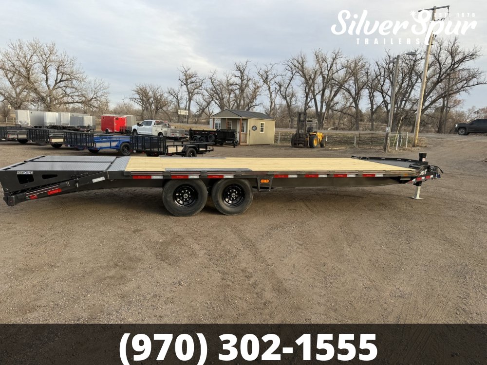 2025 Diamond DEC207 24x102 Max Ramp Deck Over Trailer