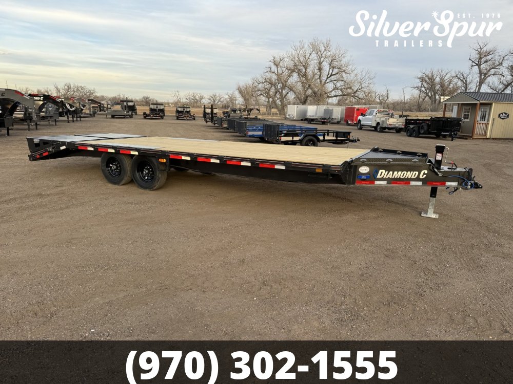 2025 Diamond DEC207 24x102 Max Ramp Deck Over Trailer