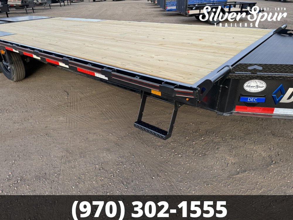 2025 Diamond DEC207 24x102 Max Ramp Deck Over Trailer