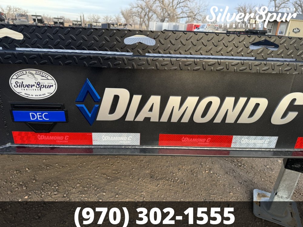 2025 Diamond DEC207 24x102 Max Ramp Deck Over Trailer