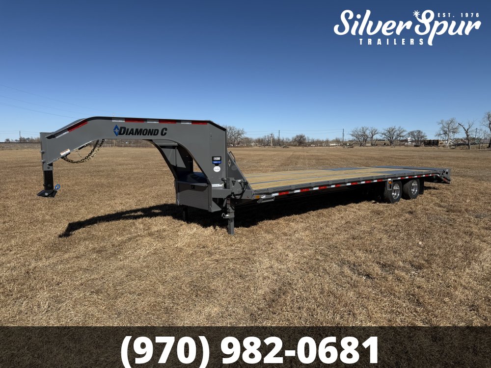 2026 Diamond C FMAX212 32x102 Max Ramp Gooseneck Trailer
