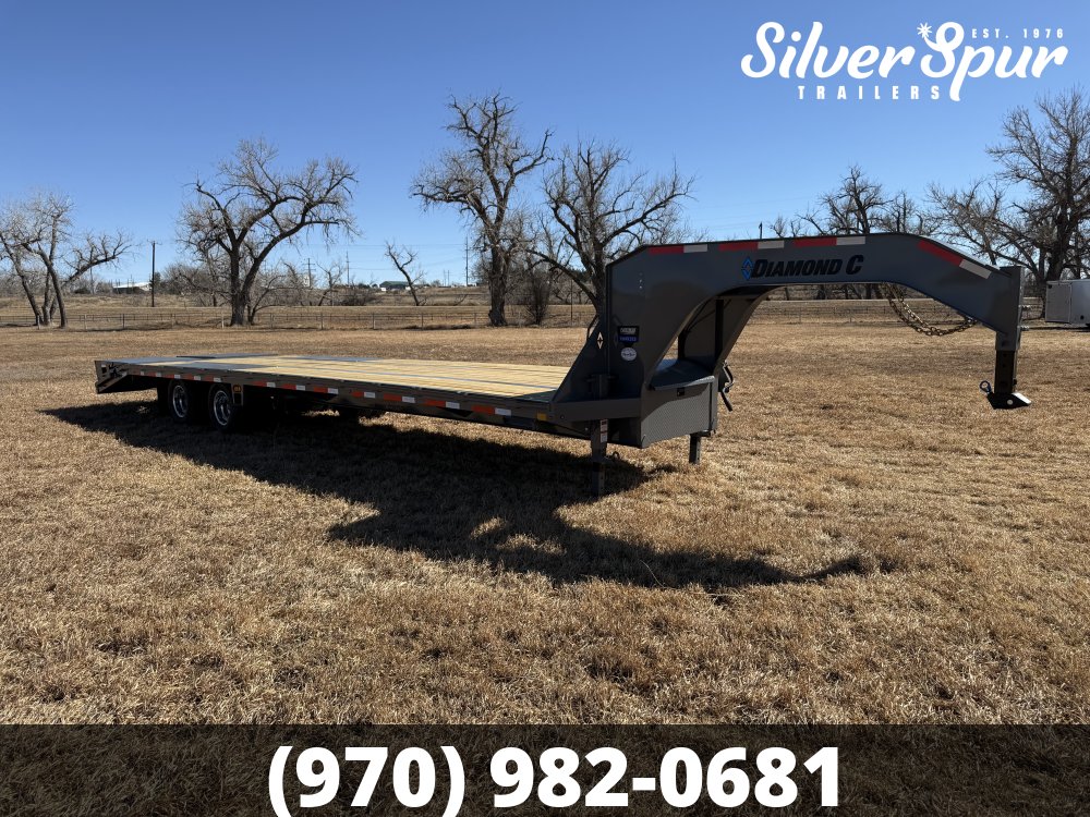 2026 Diamond C FMAX212 32x102 Max Ramp Gooseneck Trailer