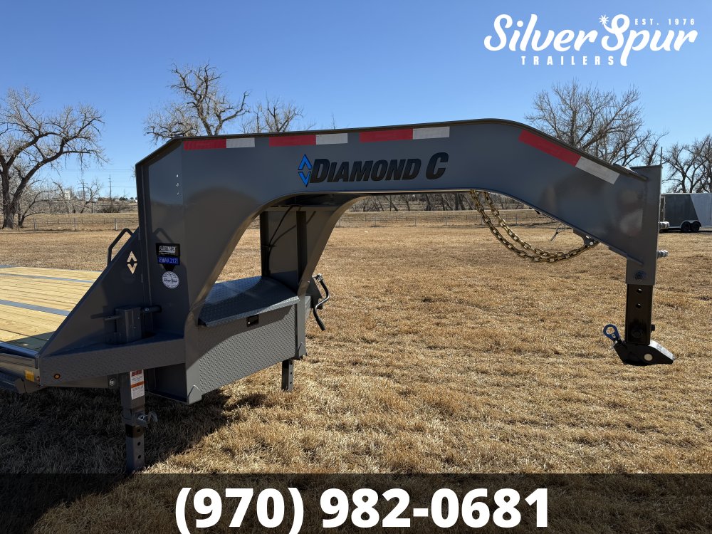 2026 Diamond C FMAX212 32x102 Max Ramp Gooseneck Trailer