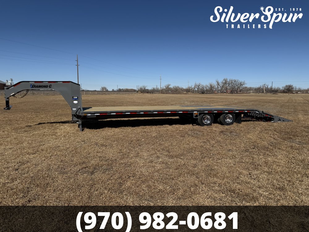 2026 Diamond C FMAX212 32x102 Max Ramp Gooseneck Trailer