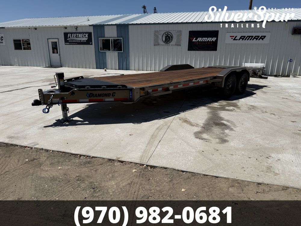 2026 Diamond C LPX207 22x82 Equipment Trailer