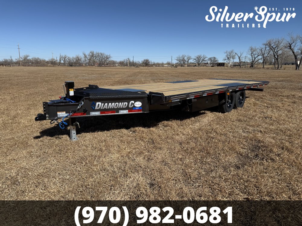 2026 Diamond C DET207 22x102 Deckover Tilt Trailer