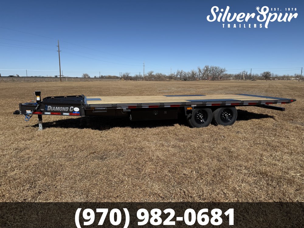 2026 Diamond C DET207 22x102 Deckover Tilt Trailer
