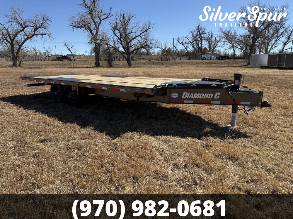 2026 Diamond C DET207 22x102 Deckover Tilt Trailer