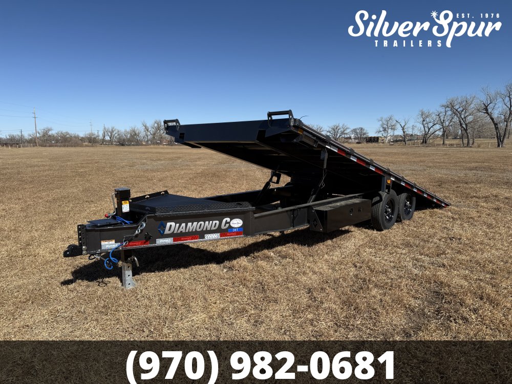 2026 Diamond C DET207 22x102 Deckover Tilt Trailer