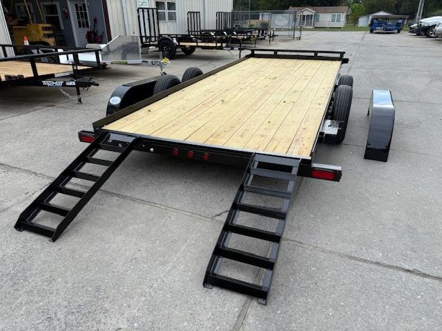 7'x18' TOP HAT Open Car Hauler