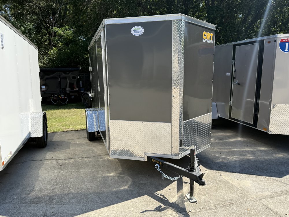 6'x12' Covered Wagon Enclosed