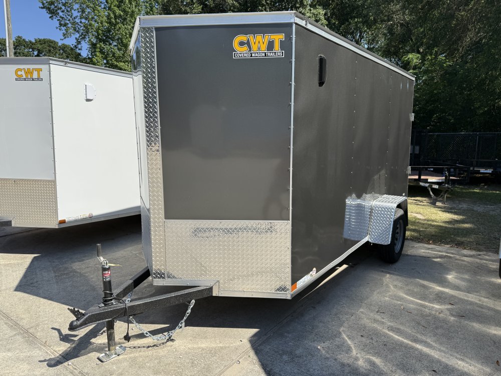 6'x12' Covered Wagon Enclosed