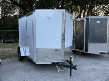 6'x10' Covered Wagon Enclosed