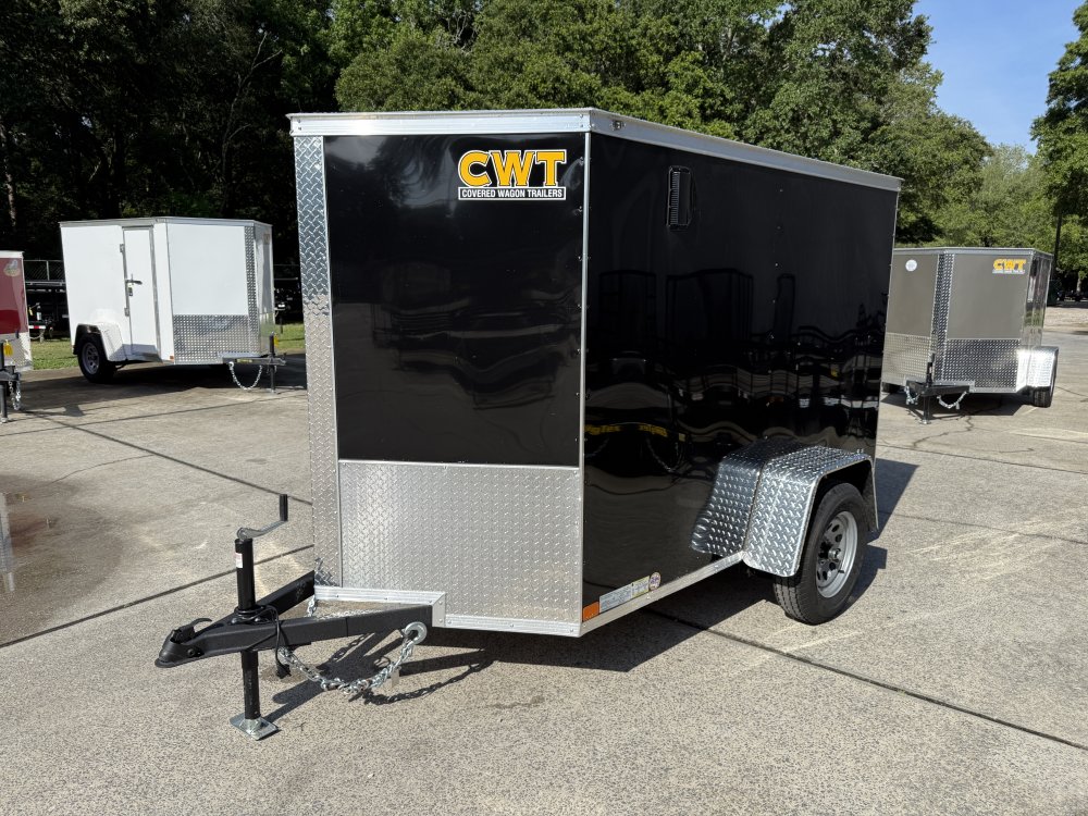 5'x8' Covered Wagon Enclosed