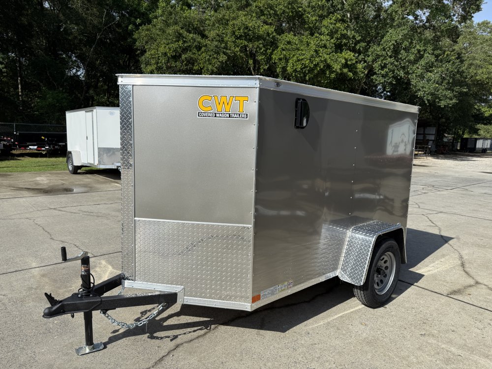 5'x8' Covered Wagon Enclosed