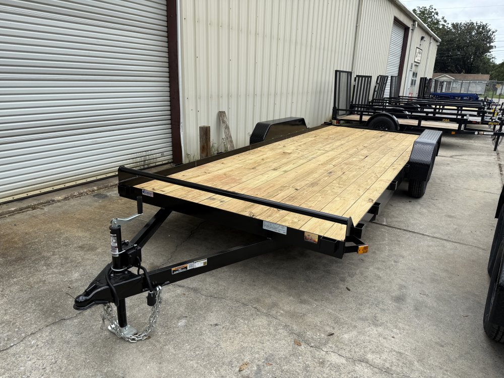 7'x20' Currahee Trailers Open Car Hauler