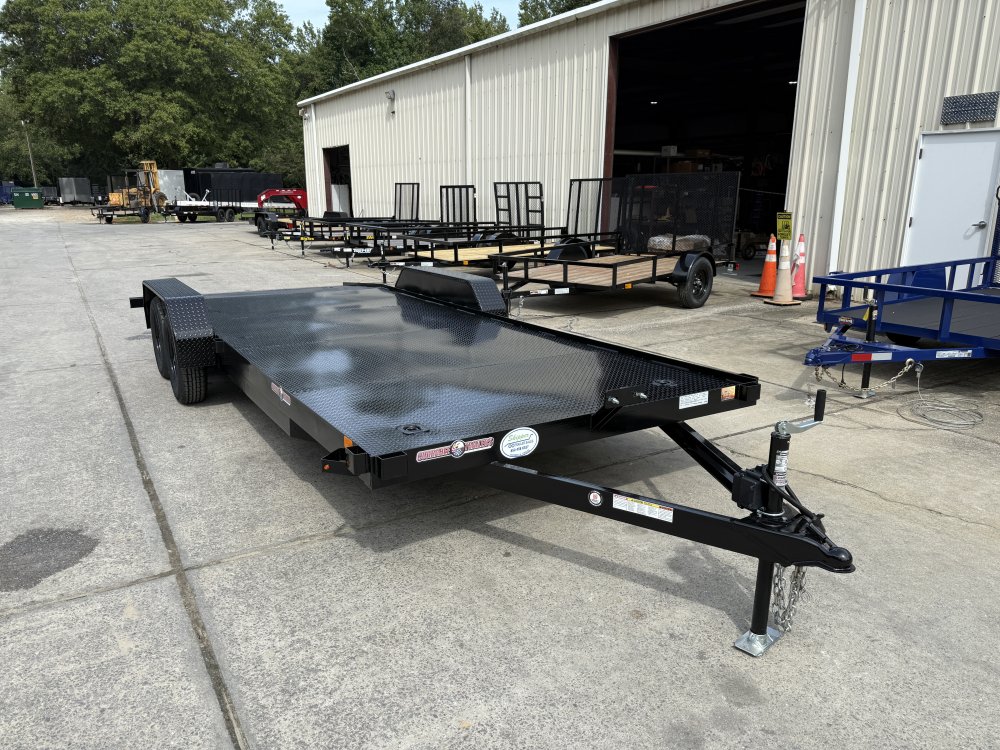 7'x20' Currahee Trailers Open Car Hauler