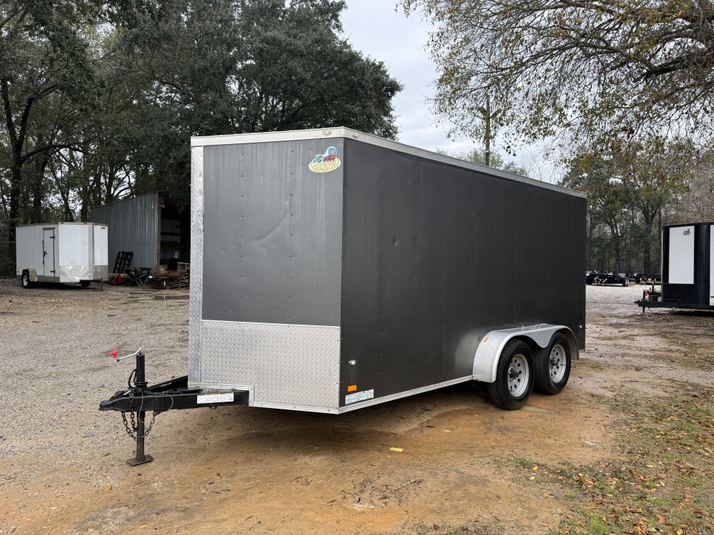 7'x14' Covered Wagon Enclosed