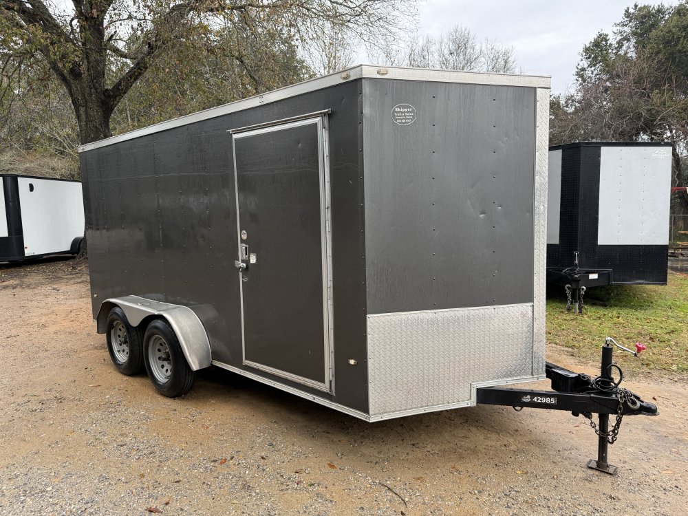7'x14' Covered Wagon Enclosed