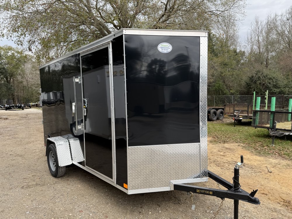 6'x12' Covered Wagon Enclosed