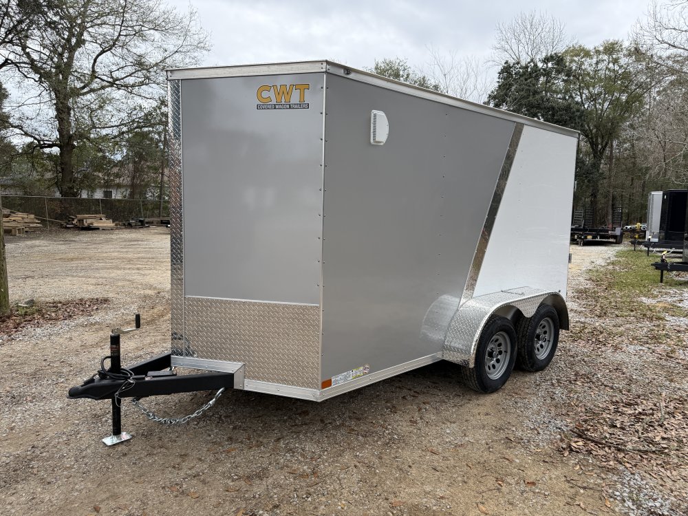 6'x12' Covered Wagon Enclosed