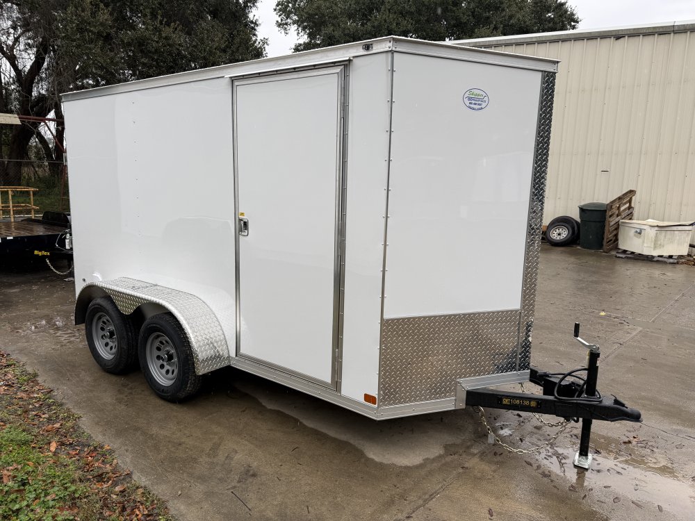 6'x12' Covered Wagon Enclosed