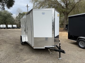 6'x12' Covered Wagon Enclosed