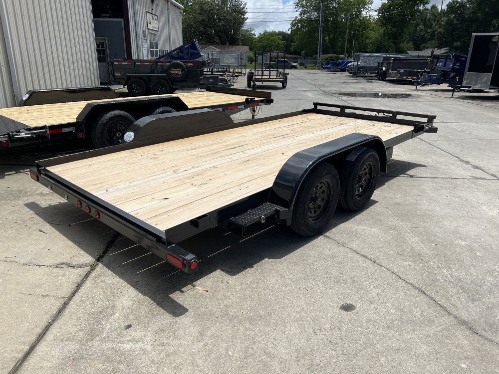 7'x16' TOP HAT Open Car Hauler