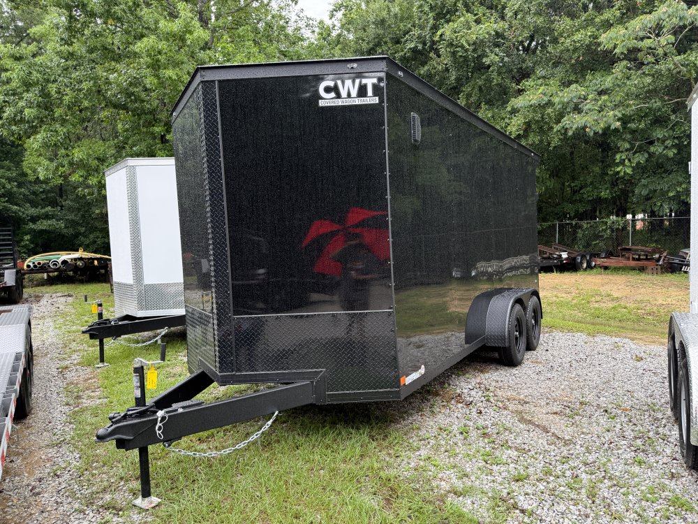 7'x16' Covered Wagon Enclosed