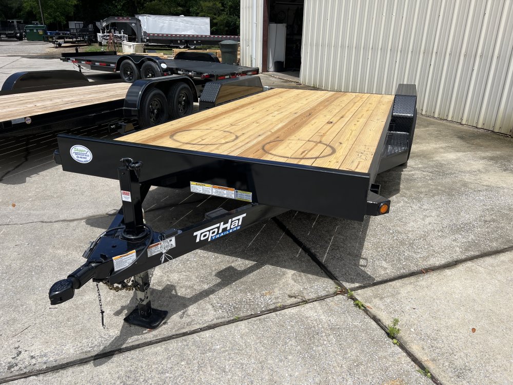 7'x18' TOP HAT Open Car Hauler